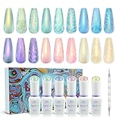 CHARMACY Shell Thread Gel Nail Polish Set