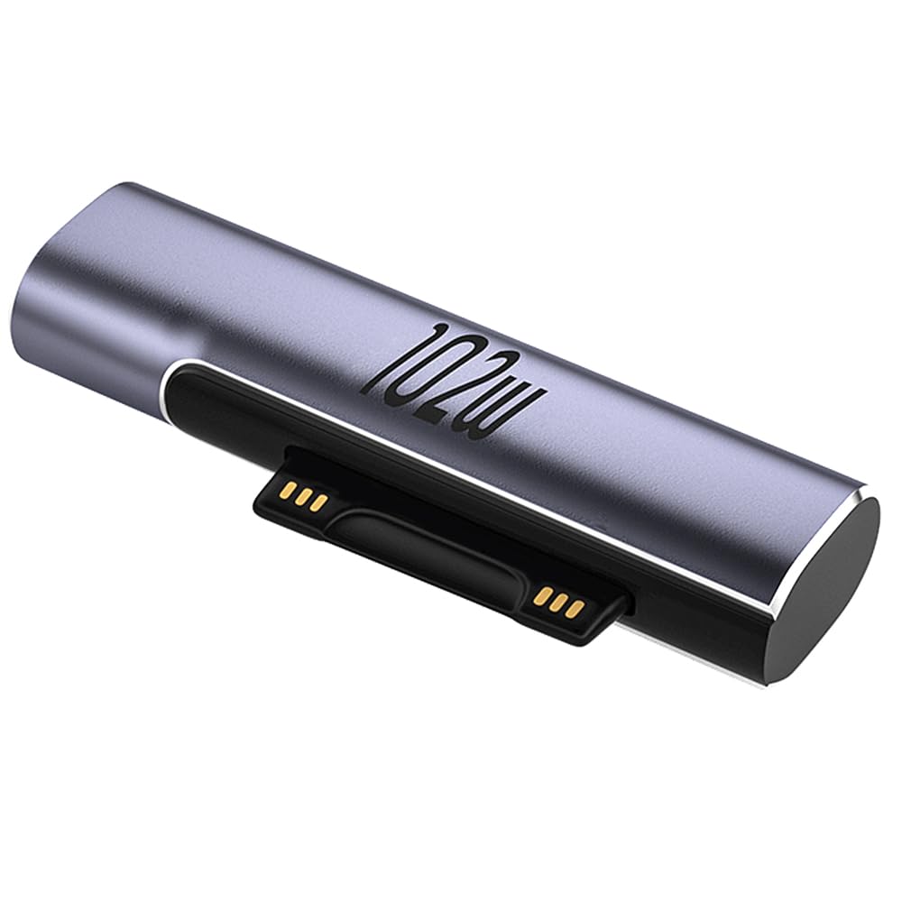 Adattatore Di Ricarica USB-C A Surface Connector – 102W, Supporta Surface Pro 9/8/7/6/5/4/3, Go, Laptop E Book