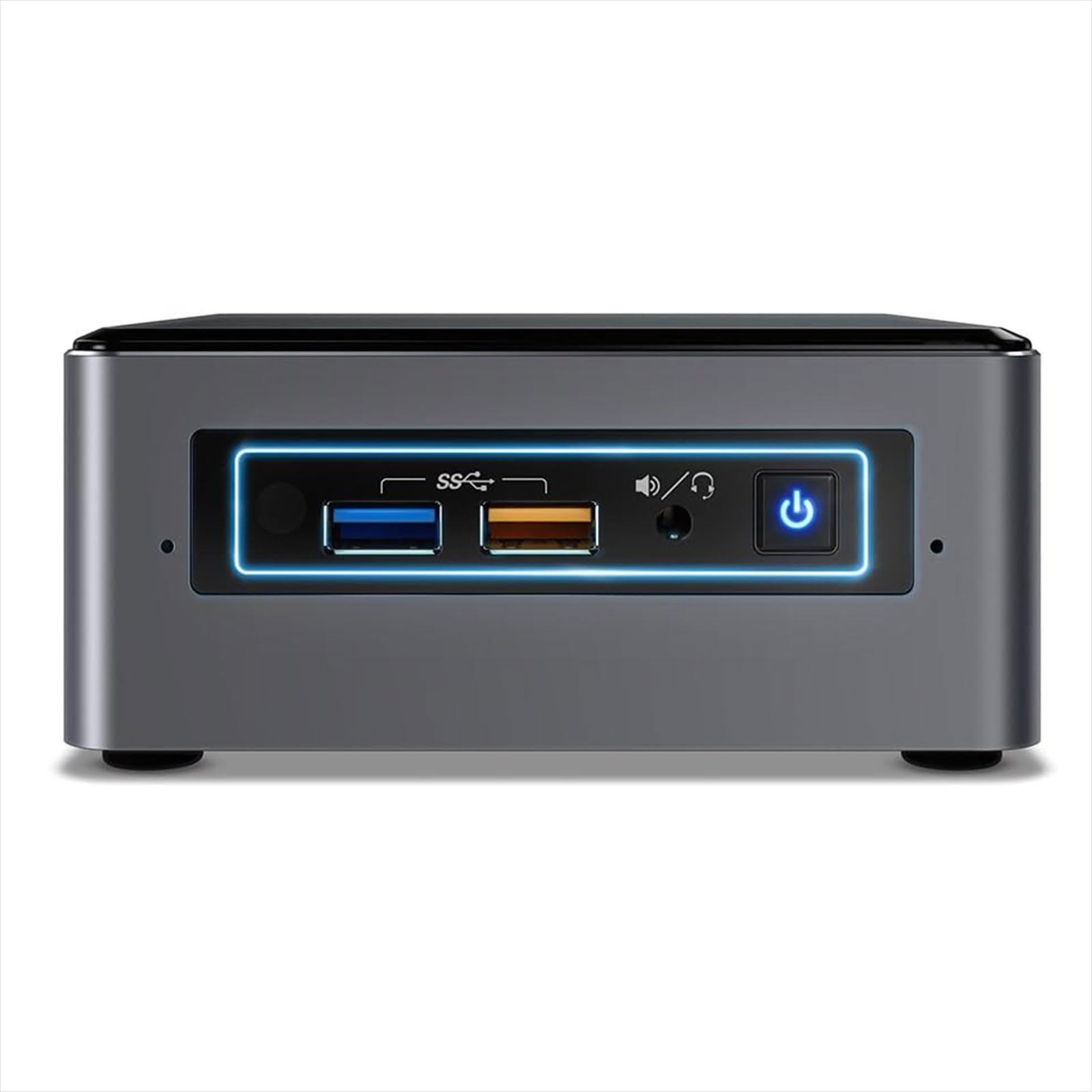 Intel NUC 7 NUC7I7BNH, Mini Pc Intel Core i7-7567U, Ram 8 GB, SSD 500 GB, Scheda Grafica Integrata, Hdmi, Win 11 Pro Preinstallato + Libre Office (Ricondizionato)
