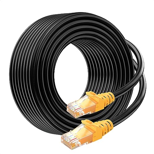 Cable Matters 24AWG Pure Copper Outdoor Cat 6A Ethernet Cable, 100ft