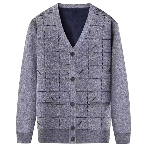 Cardigan en laine pour homme de qualité supérieure : gilet chic et chaud