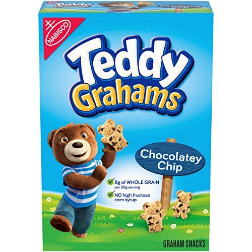 Teddy Grahams Chocolatey Chip Graham Snacks, 10 oz Box