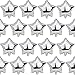 Star Balloons,50 Pieces 10 Inch Silver Star-Shape Foil Balloons Mylar Balloons for Party Decorations