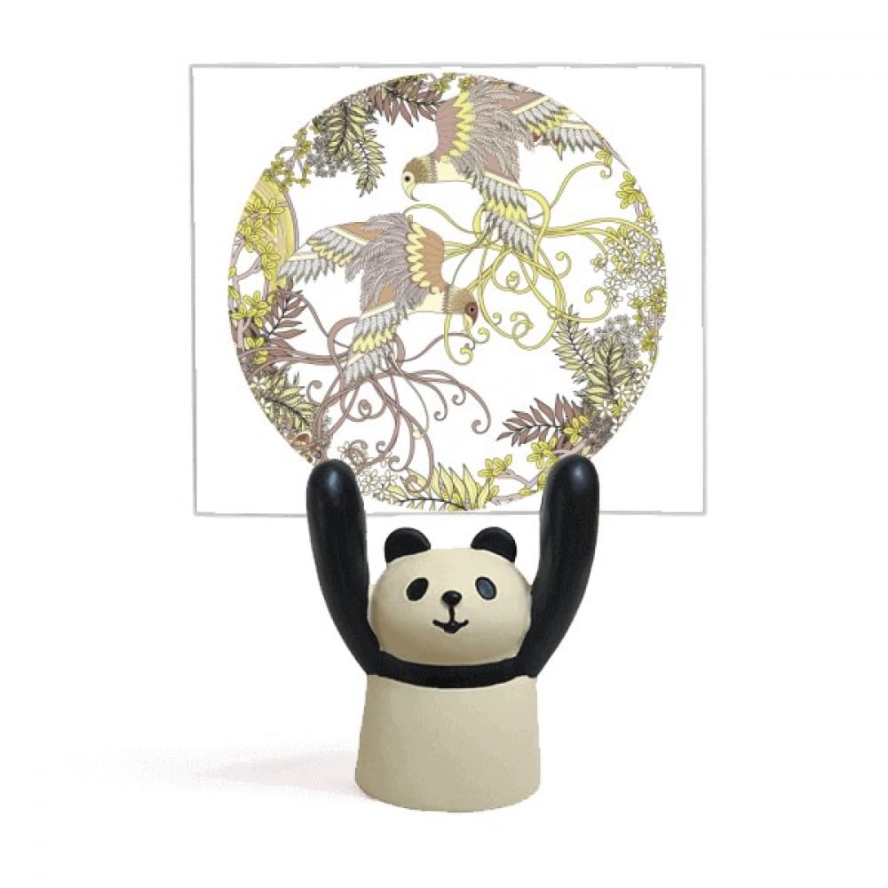 Porte-mémo panda Ukiyo-e idée cadeau originale arbre de fleurs