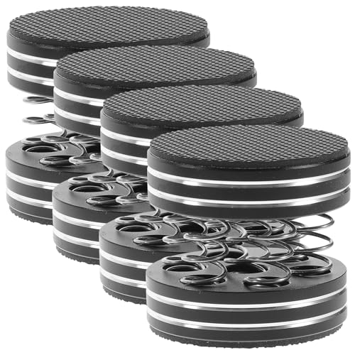 Pieds isolants pour subwoofer POPETPOP anti-vibration en acier inoxydable et caoutchouc