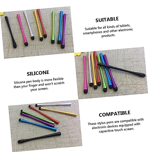 Stylus capacitif antidérapant OSALADI pour écrans tactiles - 5