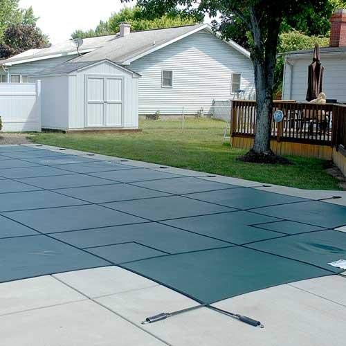 16 X 36 Foot Rectangle Mesh Safety Pool Cover #TOP4