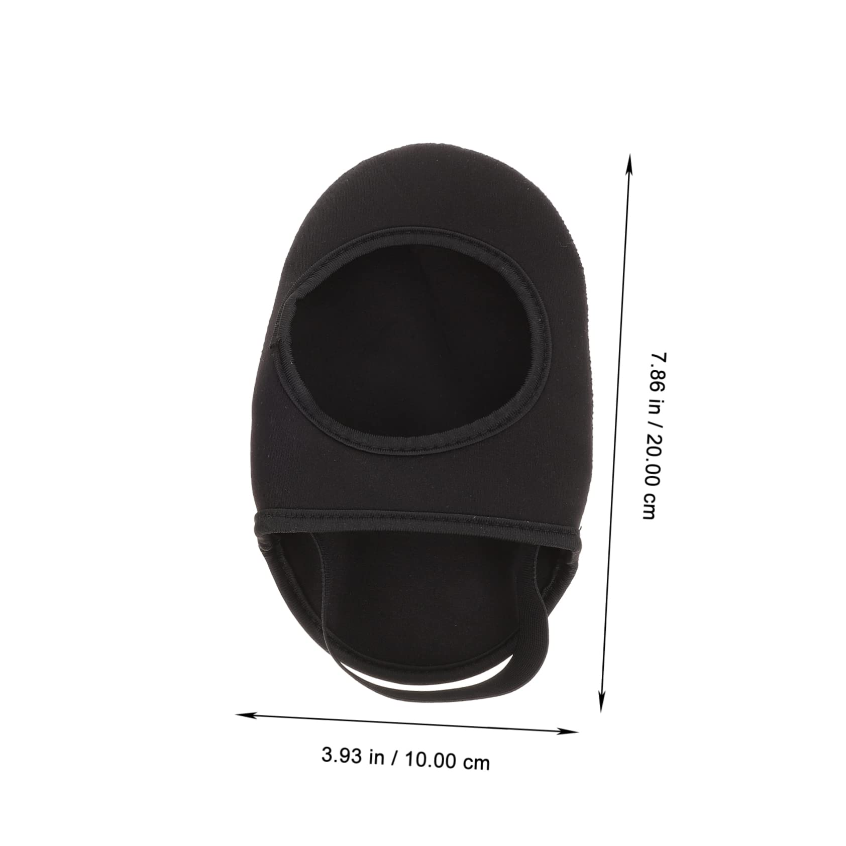 UPKOCH Couvre-Chaussures Antidérapant Bowling Couverture pour Couvercle Anti Eclaboussure Plaque Anti Projection Couvre-Chaussures Chaudes Quilles Néoprène Black