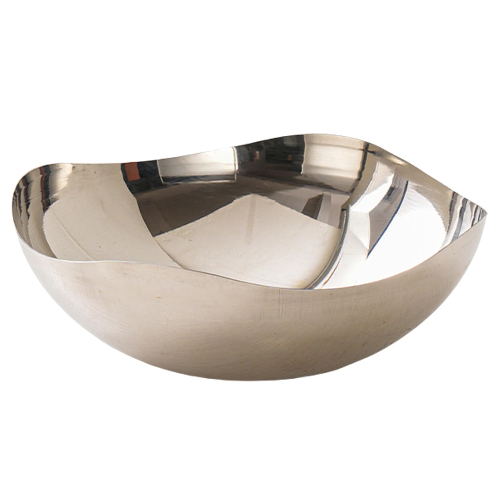 Bols De Service En Inox Pour Fruits Et Collations - 10x4,3 Cm, Style Moderne