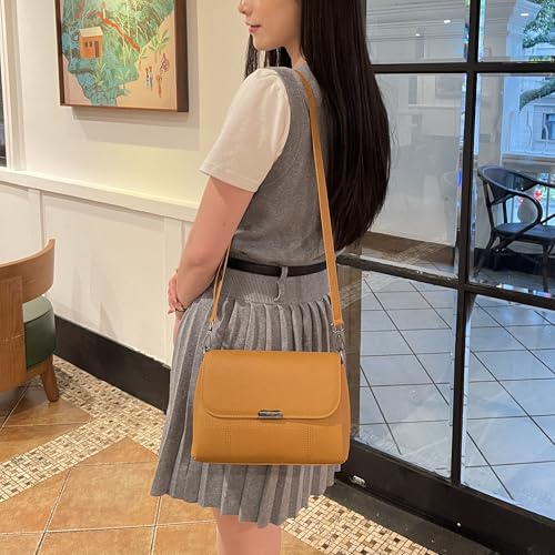 Image of Iswee Genuine Leather Purses for Women Shoulder Handbags Designer Hobo Crossbody Purse Top Handle Purse