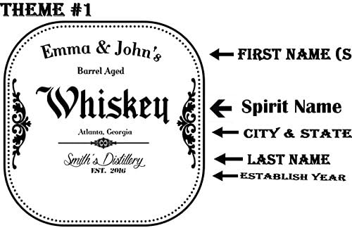 Miniatura 2 de Personalizado - Barril de envejecimiento de roble blanco americano personalizado - Whisky envejecido en barril (1 litro)