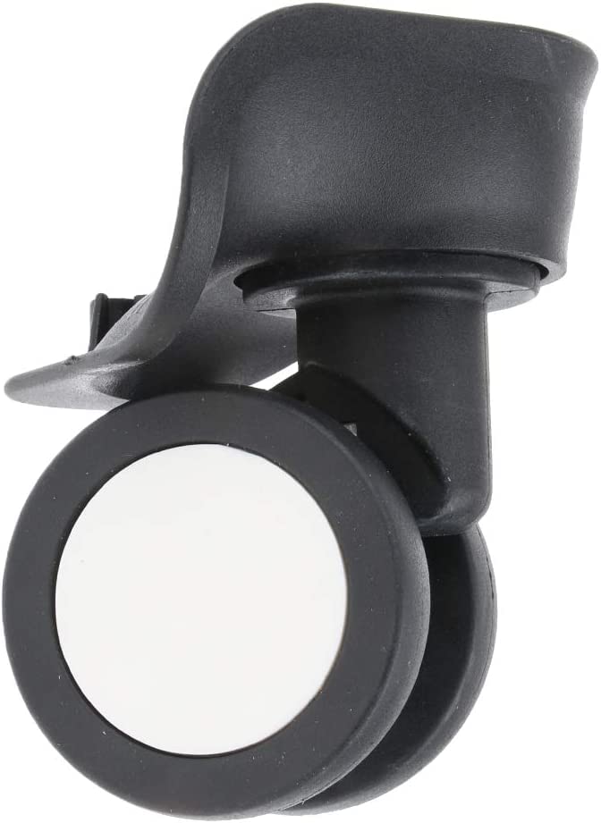 Spinner Caster,Swivel Wheels Replacement,2 Pieces A08# Suitcase Luggage Wheels Replacement Swivel Mute Casters for Trolley Black - Easy Installation2