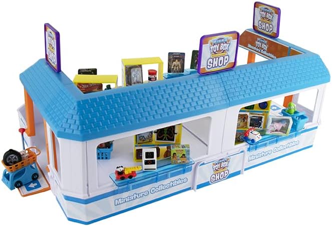 Worlds Smallest Micro Toy Box Store Playset, Multi