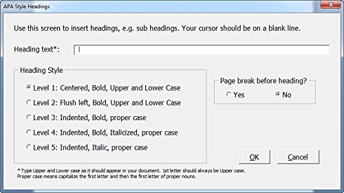 image for Reference Point Software LLC Reference Point Template, Version: APA St