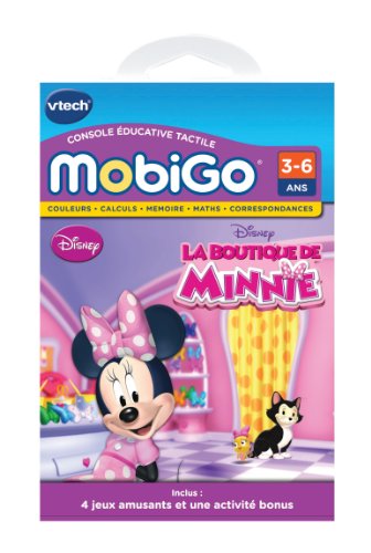 Vtech - 252905 - Jeu Électronique - Jeu Mobigo - La Boutique de Minnie