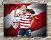 Huawuque Alex Morgan Poster Standard Size | 18-Inches by 24-Inches | Alex Morgan Posters Wall Poster Print (B)