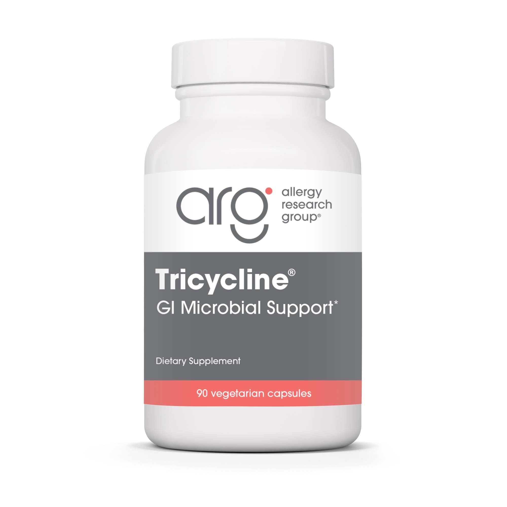 Allergy Research Group Tricycline - GI Balancers, Gut Health, Berberine Sulfate, Artemisinin, Citrus Seed Extract, Black Walnut Hulls, Gluten Free, Vegetarian Capsules - 90 Count