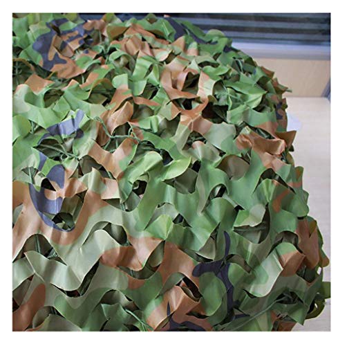 Red de camuflaje de bosque 3x4m para caza y sombra en exterior
