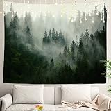 Shrahala Landscape Tapestry, Rapunzel of The Forest Decor Wall Hanging Large Tapestry Psychedelic Ta