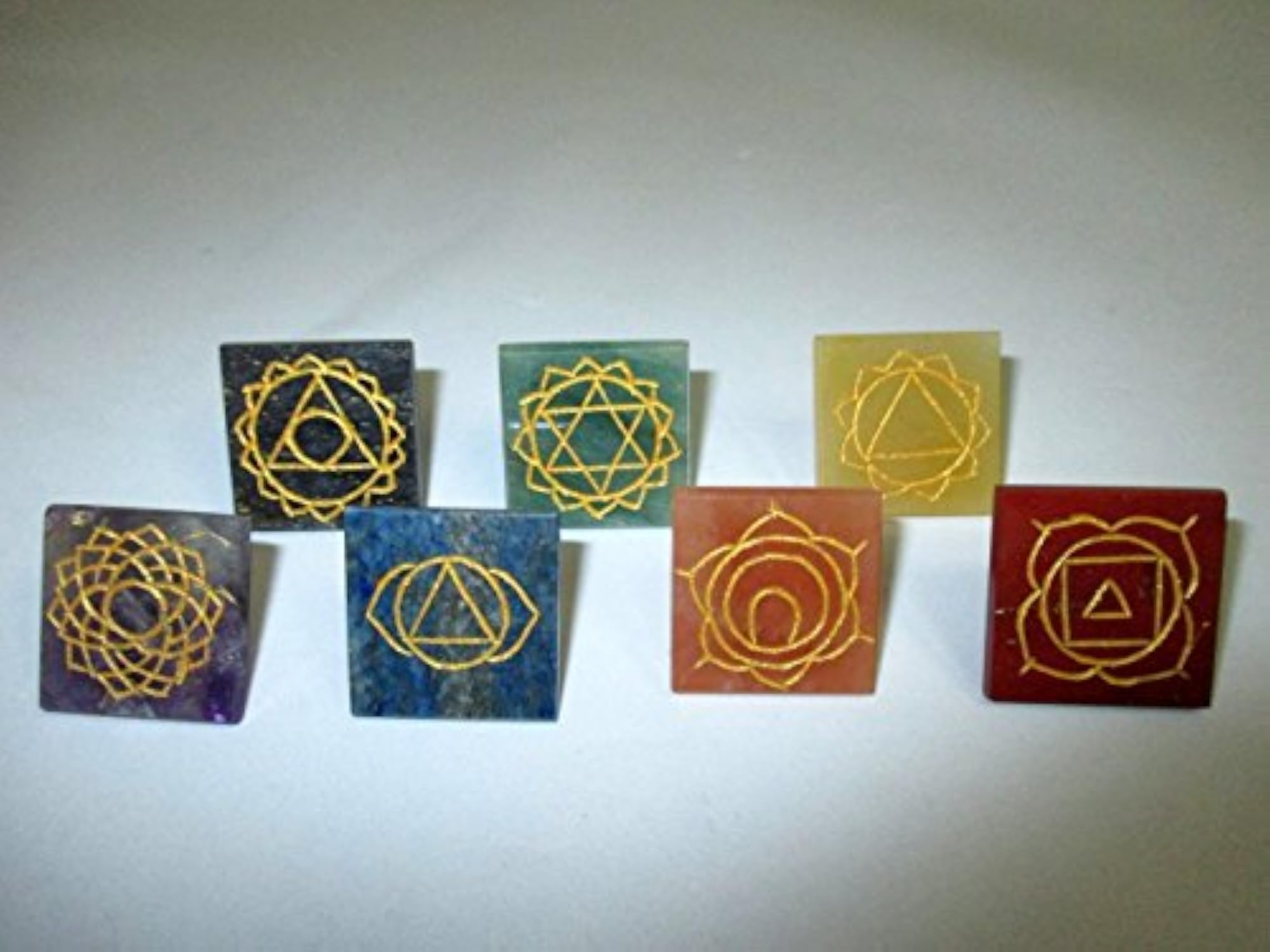 Chakra Pyramid Gemstone for Healing
