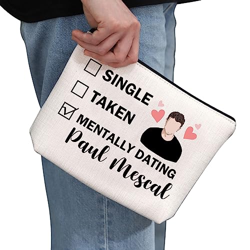PYOUL Paul M Inspired Gift Mentally Dating Paul M Makeup Bag Paul M Fans Cosmetic Bag Actor Fan Gift (Dating Paul M B) - Image 2
