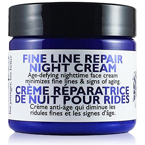 Carapex Fine Line Night Cream, Fragrance Free for Sensitive/Dry/Combination Skin, Natural Anti Wrinkle Face Cream with Antioxidants, Vitamin E, Aloe, Shea Butter, Paraben Free, 2oz (Single)