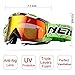 NENKI Motocross Goggles Motorcycle MX ATV Goggles Dirt Bike Glasses Off Road with Anti Fog Lens And UV Dustproof for Unisex Adult NK-1019