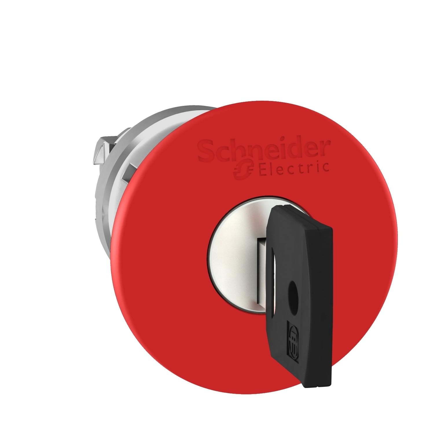 Schneider Electric, Harmony, ZB4BS944, Emergency stop head, switching off, metal, red mushroom Ø40, Ø22, trigger latching key release