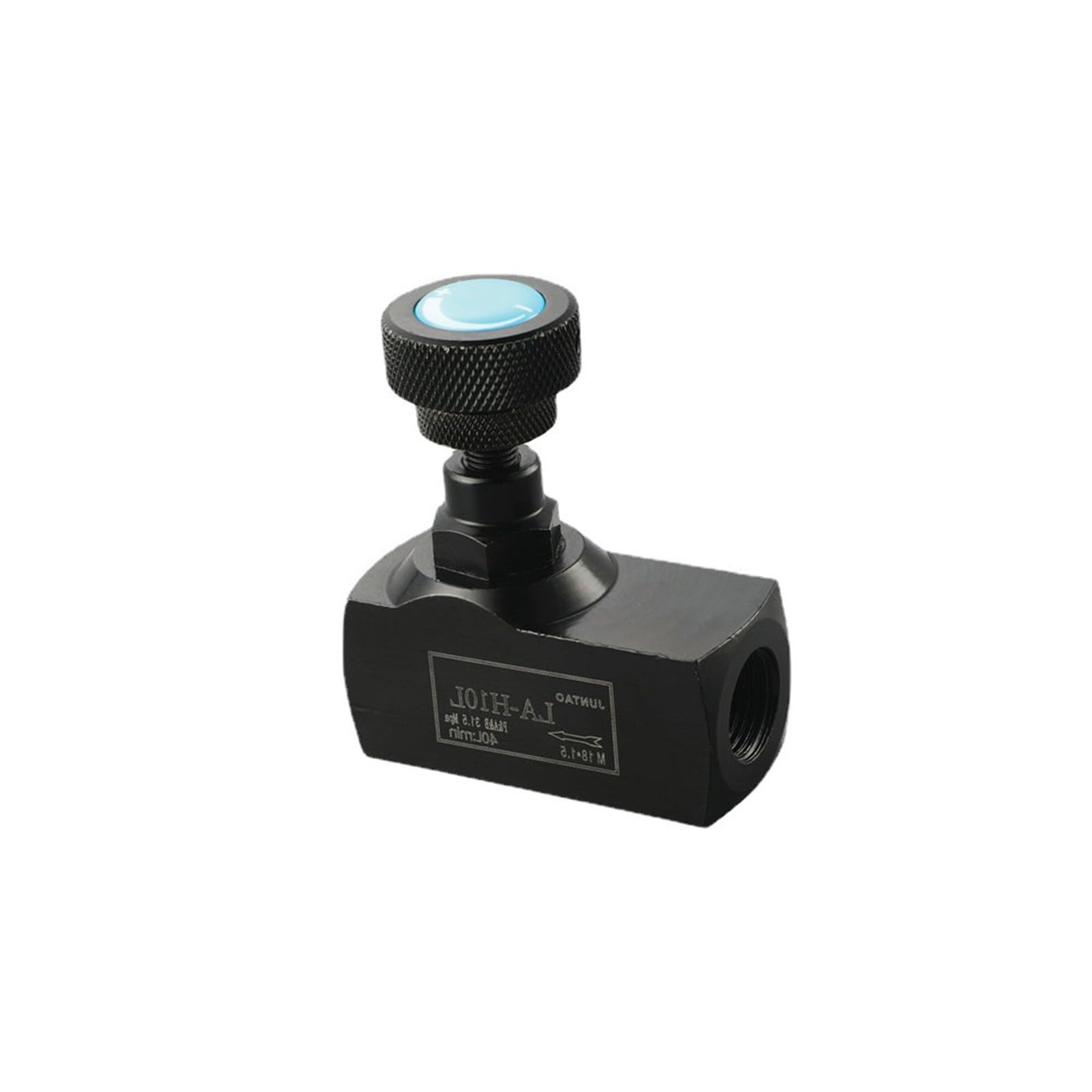 Elnwnnkc 1/2'' Precisely Hydraulic Control Valves With Knob / 2Inch 3 / 8Inch Port Leakproof Flows Control Needle Throttle Check