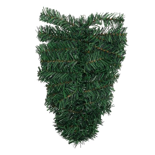 FUNOMOCYA Christmas Teardrop Swag for Door Decor Hanging Xmas Swag Versatile Wall and Outdoor Decoration Lifelike Holiday Ornament for Festive Atmosphere