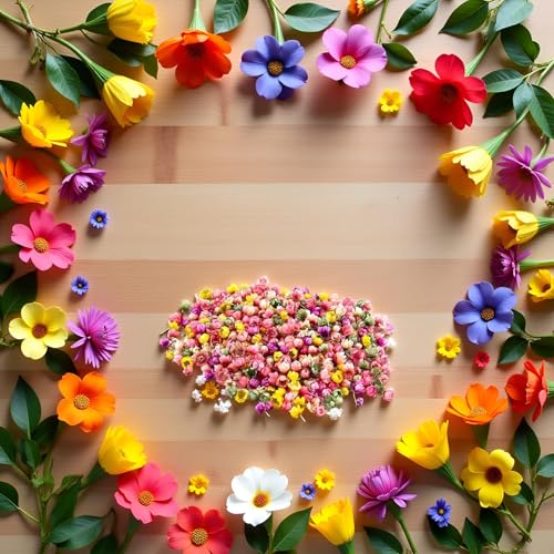 140 piezas flores secas prensadas margaritas para manualidades miniatura 5