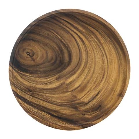 Yandoc Teller Aus Holz Rustikal Landhausstil Holzteller Fair Trade Cover