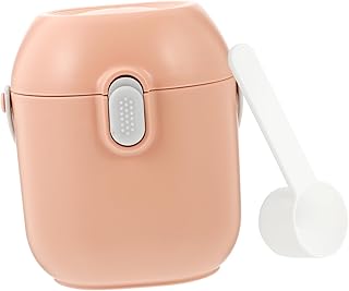 TOYANDONA Recipiente Para Lanche De Leite Recipiente Para Brilho Labial Recipiente Para Comida De Fórmula Para Bebê Estojo Para Fórmula Para Bebê Porta-Fórmula Dispensador De Leite