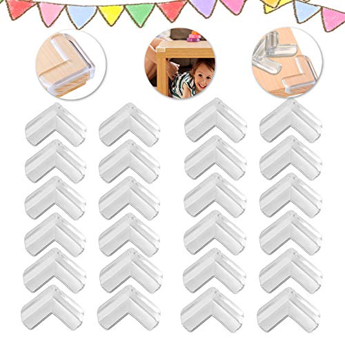 Protector de Esquina,Protecciones Transparentes de Esquina de seguridad,Kit Protector para Esquinas y...