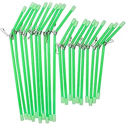 Aparejo Antienredos Surfcasting milaosk 20 Piezas Conector de Equilibrio de Pesca Antienredos Pesca de Plástico Anti Enredos de Pesca Accesorio de Enlace para Pescar al Mar (15/22cm)