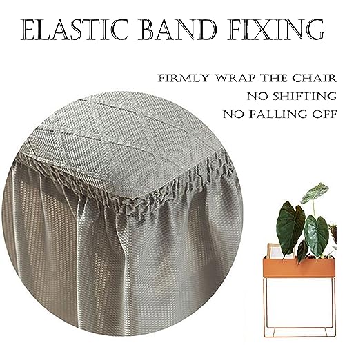 Housse de chaise extensible jacquard pour masquer les défauts et protéger vos sièges - 7