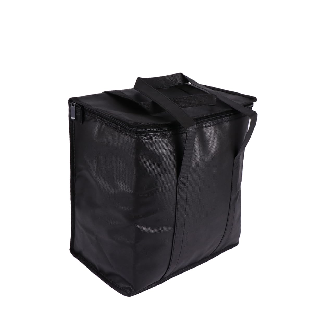 Cabilock 3 Pz Borsa Isolante in Foglio Di Alluminio Non Tessuto Sacchetti Della Spesa Riutilizzabili Da Cucina Borse Termiche Per Il Trasporto Di Alimenti Viaggio Tessuto Non Tessuto Black