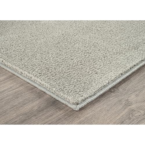 Tapete Garland Rug Clayton Plush 5 ft x 6 ft Gris miniatura 4