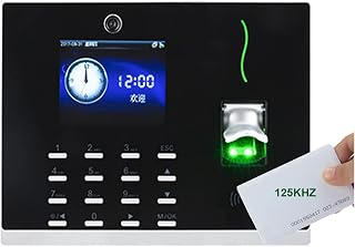 Zeiterfassung für Kleinbetriebe, Mit WiFi-Fingerabdruckerkennung, Zeiterfassungsterminal, Mitarbeiter-Gesichtsuhr-Recorder, Zeiterfassung(CS800 ID)