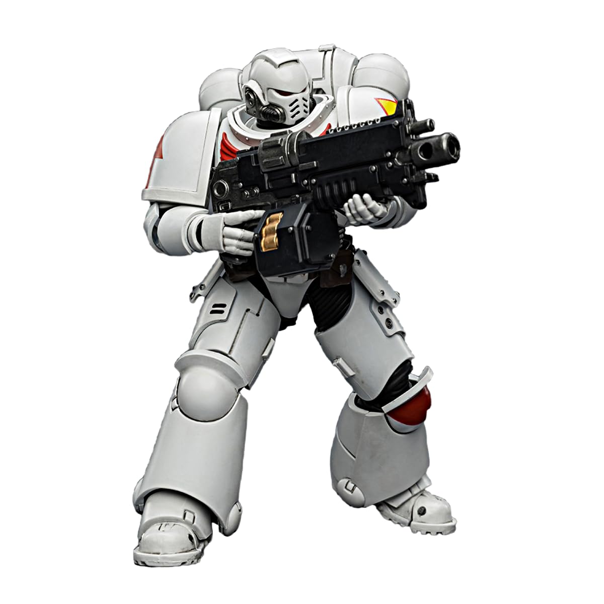 TOYVERSE JOYTOY Warhammer 40,000 White Scars Intercessor with Bolt Rifle, Bolt Pistol and Chainsword 1/18 Scale Action Figure Character Model 15+
