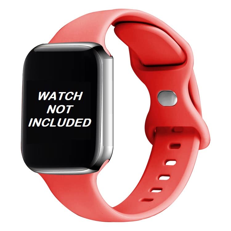 AMiRiTE ABS040 Butterfly Loop Soft Silicone Watch Straps