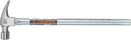 TRUPER SJ-16 Martillo de garra curvado, mango tubular 16 oz (454 g) Mango 13 "(330mm)