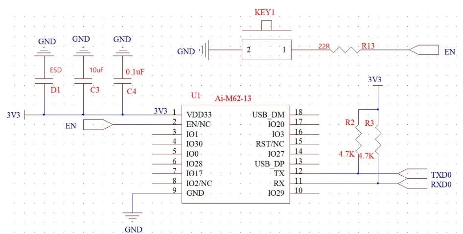 Ai-M62-13U Schematic Diagram