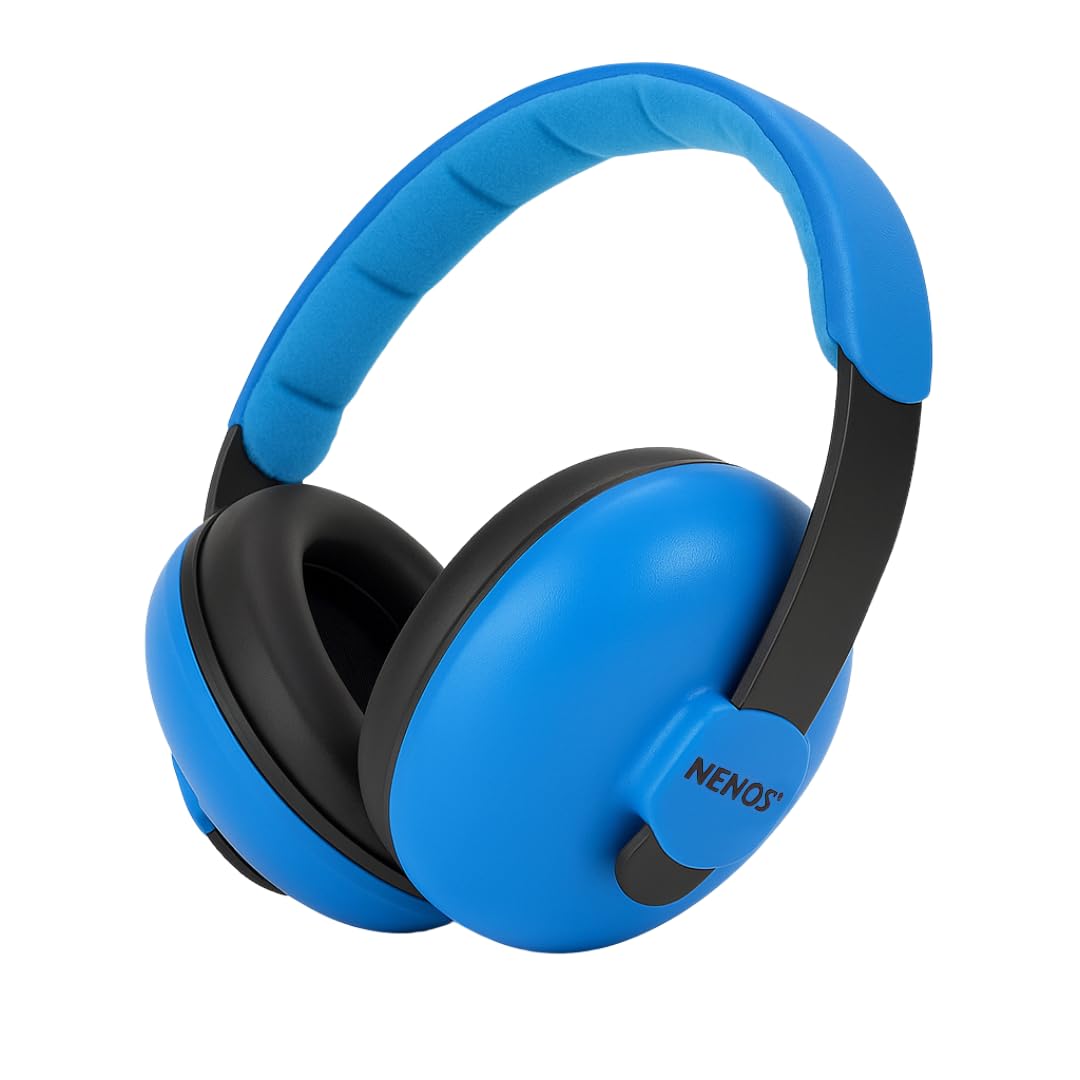 ESTRO Cuffie Neonato Antirumore Insonorizzate - Cuffie Antirumore Bambini Protezione Acustica Bambini Protezione dell’Udito Neonato EM1