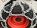 TireChain.com 10-16.5, 10 16.5 V-Bar Duo Grip Tractor Tire Chains Set of 2
