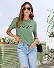 tiorhooe Cat T Shirts for Women Funny Graphic Tshirt Casual Short Sleeve Tee Tops S-XXL #1
