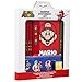 Super Mario Set Cancelleria Con Astuccio Scuola, Matite Colorate, Gomma Da Cancellare, Matita HB, Agenda Super Mario, Temperino E Righello, Idea Regalo Bambino