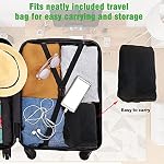 Slumber Crib Blackout Canopy Cover for Pack N Play Travel Crib Canopy - Portable Stretchy Breathable Sleeping Pod Shade for Stretchy Netting Cover for Indoor Outdoor Travel Playard (Black)