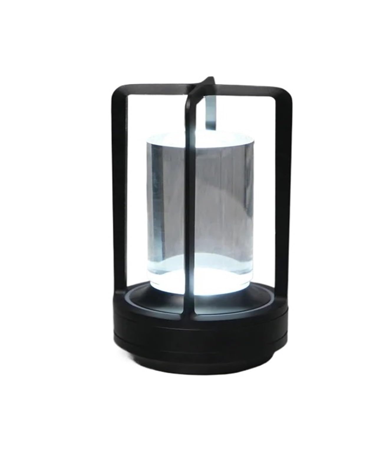 CKAFZMYJQBT Aluminum Crystal Lamp Echargeable Touch Night Light LED Bedroom Bedside Table Lamp for Restaurant Hotel Bar Bedroom Decor Light