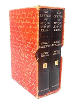 Hardcover The Letters Of Mozart And His Family: chronologically arranged, translated and edited with an introduction, notes and indexes [Volumes I and II] Book